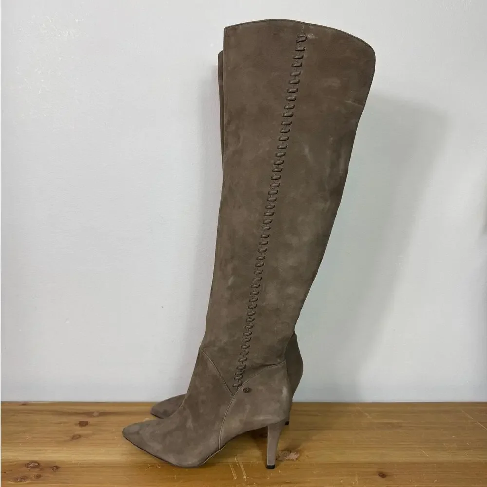 New Vince Camuto Seselti2 Boot in Sable Suede Women's Size 7 Wide Calf